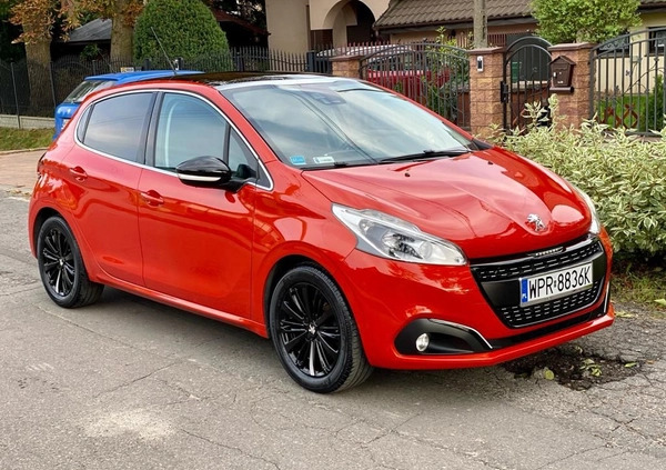 Peugeot 208 cena 34900 przebieg: 112000, rok produkcji 2015 z Szczecin małe 137